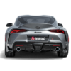 Akrapovic GR Toyota Supra Exhaust Slip-On Line (Titanium) - Image 3