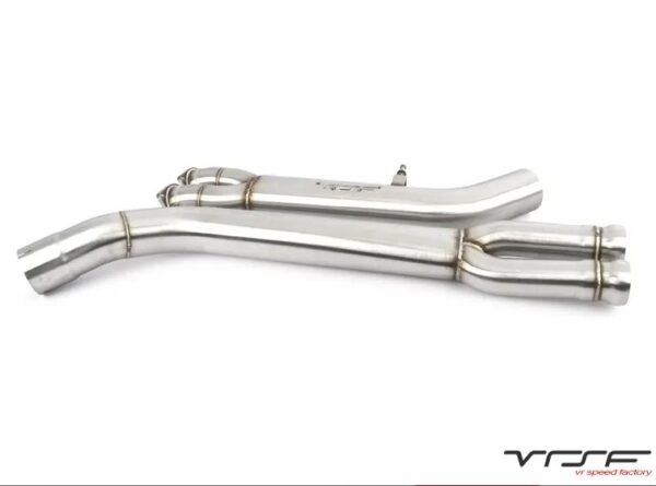 VRSF High Flow Single Mid-pipe Upgrade for 2015 - 2019 BMW M3 & M4 F80/F82 S55 - Image 2