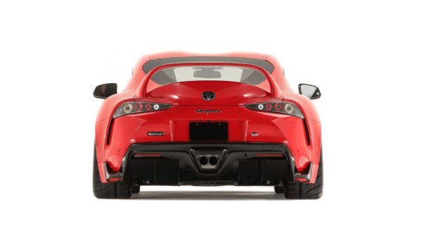 LG Heritage Edition GR Toyota Supra A90 Carbon Rear Spoiler - Image 3