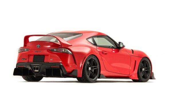 LG Heritage Edition GR Toyota Supra A90 Carbon Front Wings - Image 4