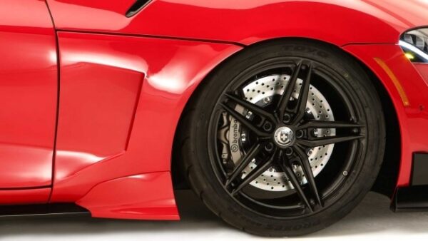 LG Heritage Edition GR Toyota Supra A90 Carbon Rear Spoiler - Image 5