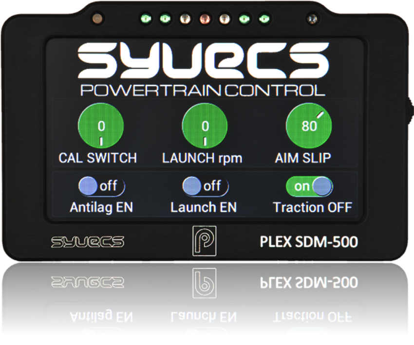 PLEX SDM 500 SYVECS Edition Front ECUCONTROL2