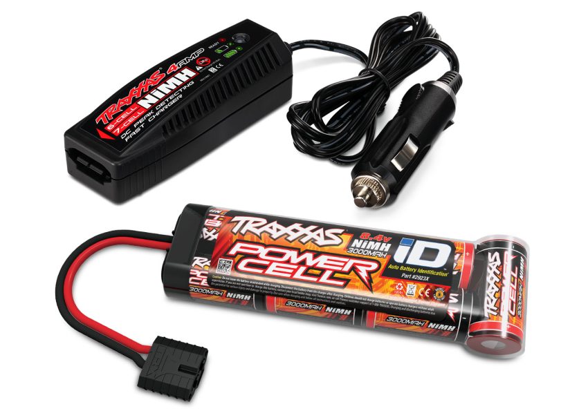 4amp DC charger and 2923X 3000mah 7C flat