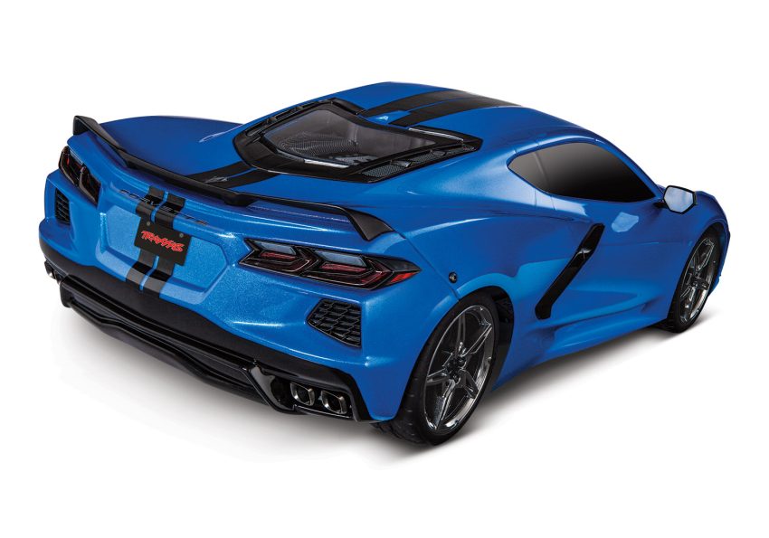 93054 4 Corvette Stingray 3qtr Rear BLUE
