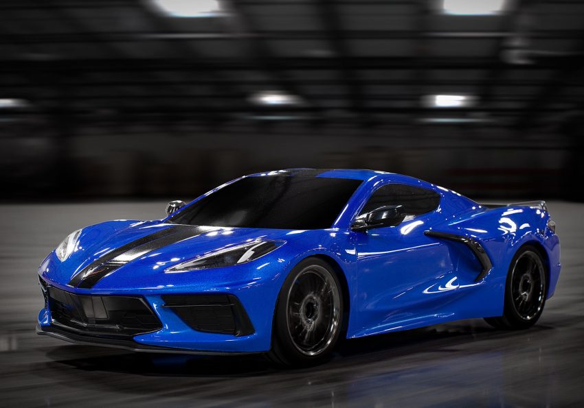 93054 4 Corvette Stingray Action BLUE 1