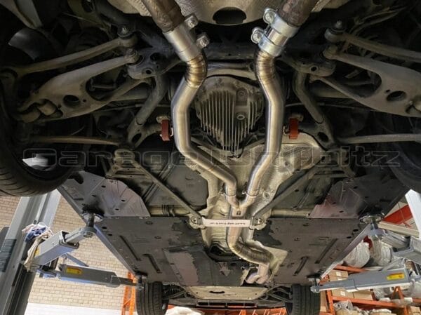 Whifbitz Titanium 3.5" Single Midpipe BMW M3 & M4 F8X - Image 3