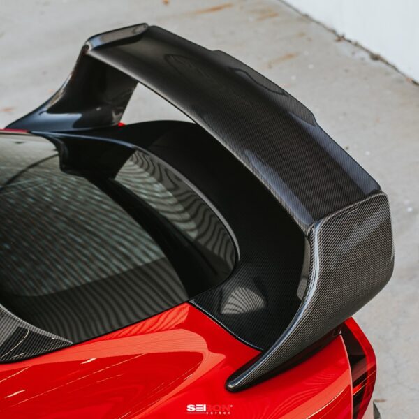 Seibon TD Style Carbon Fibre Rear Spoiler Supra A90 - Image 4