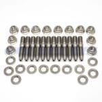 Taarks M10 Titanium Stud, Washer & Nut Kit (12 pcs)