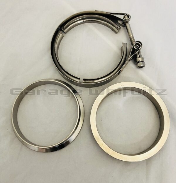 Whifbitz 4" V Band Clamp & Flange Set - Image 3