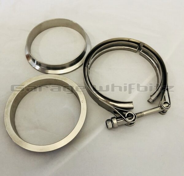 Whifbitz 4" V Band Clamp & Flange Set - Image 2