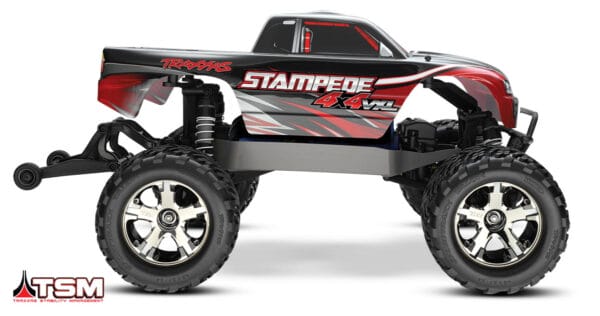 Traxxas Stampede 4x4 VXL 1:10 Brushless Monster Truck Red - Image 3