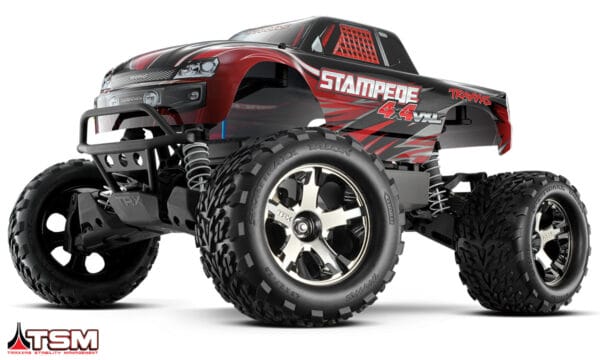 Traxxas Stampede 4x4 VXL 1:10 Brushless Monster Truck Red - Image 4