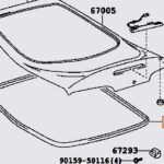 Toyota Supra Mk4 Boot Seal