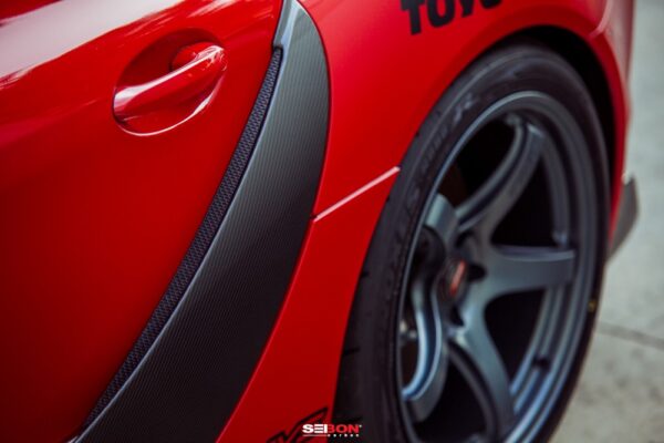 Seibon Carbon Fibre Door Garnish Supra A90 - Image 2