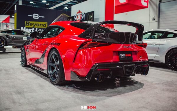 Seibon Carbon Fibre Rear Diffuser Toyota Supra A90 - Image 9