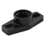 Turbosmart Billet Turbo Drain adapter with Silicon O-ring. 38 - 44mm slotted hole centre - small frame universal fit.