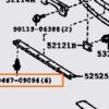 Toyota Supra Front Bumper Lower Retaining Clip - Image 2