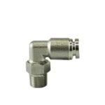 Turbosmart 1/8" NPT 90Deg Pushloc Fitting - SS - 1/4"