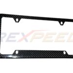 Rexpeed US Spec Dry Carbon License Plate Bracket