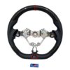 Rexpeed GR86 / BRZ 2022+ Carbon Fiber BLACK Leather Steering Wheel-Gloss - Image 3