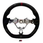 Rexpeed GR86 / BRZ 2022+ Carbon Fiber BLACK Suede Steering Wheel-Gloss