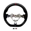 Rexpeed GR86 / BRZ 2022+ Carbon Fiber BLACK Suede Steering Wheel-Gloss - Image 3