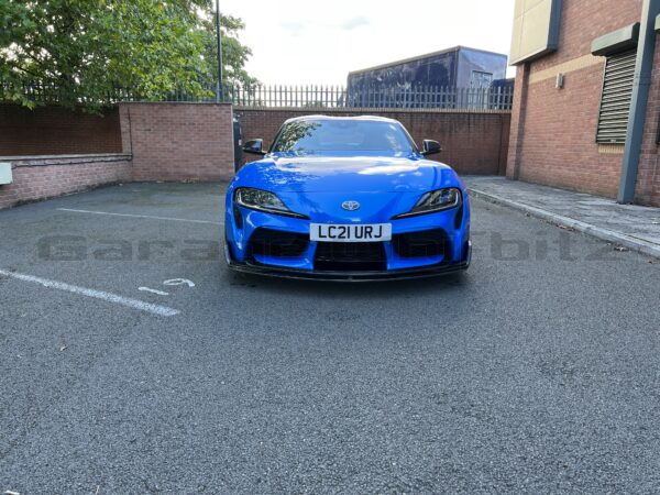 Whifbitz GR Toyota Supra 2020+ Type R Carbon Front Spoiler - Image 4