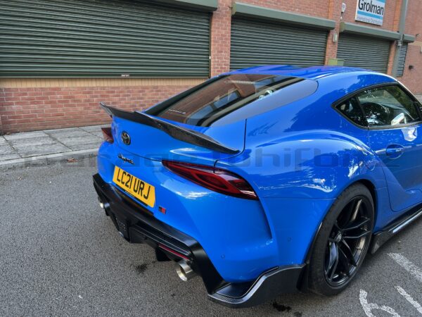 Whifbitz GR Supra A90 Ducktail Carbon Rear Spoiler - Image 11