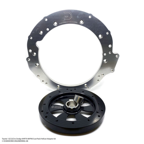 DomiWorks - Toyota 2JZ to Dodge 8HP70 / 8HP90 / Scat Pack / Hellcat Adapter Kit