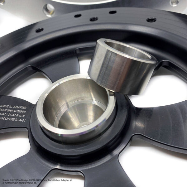 DomiWorks - Toyota 2JZ to Dodge 8HP70 / 8HP90 / Scat Pack / Hellcat Adapter Kit - Image 2
