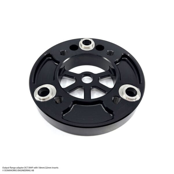 DomiWorks - 8HP / DCT Output Flange adapter 105-110mm with 18mm or 22mm inserts - 1350 Yoke