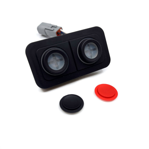 DomiWorks - CAN Keypad - Multi Color LED - Large inserts 24mm