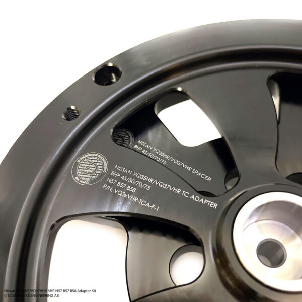 DomiWorks - Nissan VQ35HR / VQ37VHR to BMW 8HP 45/50/70/75 N57 B57 B58 Adapter Kit - Image 6