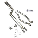Whifbitz 3.5" Stainless Steel Single Midpipe BMW M3 & M4 F8X