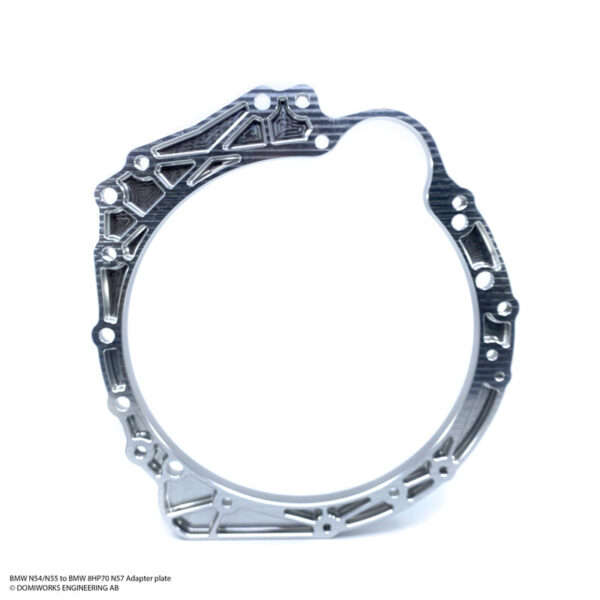 DomiWorks - BMW N54 N55 S55 to 8HP70 N57 Adapter Plate - Image 2