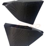 Rexpeed Supra GR 2020+ V1 Carbon Fiber Rear Bumper Side Spats-Matte