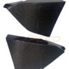 Rexpeed Supra GR 2020+ V1 Carbon Fiber Rear Bumper Side Spats-Gloss