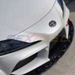 Rexpeed Supra GR 2020+ V2 Forged Carbon Front Splitter-Gloss