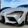 Rexpeed Supra GR 2020+ V2 Forged Carbon Front Splitter-Gloss - Image 2