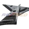 Rexpeed Supra GR 2020+ V1 Carbon Fiber Anti-Buffeting Wind Deflector-Gloss