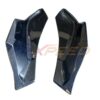 Rexpeed Supra GR 2020+ V3 Forged Carbon Rear Bumper Side Spats-Gloss - Image 2