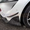 Rexpeed Supra GR 2020+ V2 Forged Carbon Front Canards-Matte - Image 4