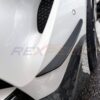 Rexpeed Supra GR 2020+ V2 Forged Carbon Front Canards-Gloss - Image 3