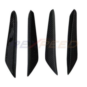 Rexpeed Supra GR 2020+ V2 Carbon Fiber Front Canards-Matte
