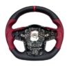 Rexpeed Supra GR 2020+ Black+Red Leather Steering Wheel