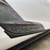 Rexpeed Supra GR 2020+ Carbon Fiber Door Sill Plate-Matte - Image 4
