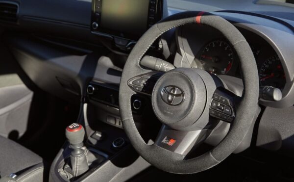 Genuine GR Toyota GRMN Yaris & GR Corolla Steering Wheel - Image 2