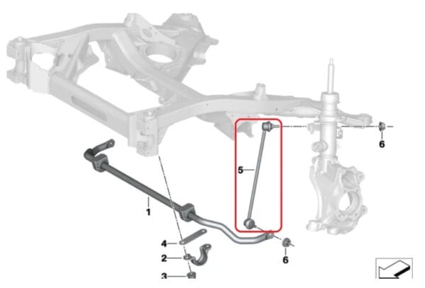 Verkline Front Swaybar Endlinks Toyota Supra A90 & BMW Z4 G29 - Image 2