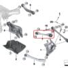 Verkline Rear Upper Adjustable Lateral Straight Link Toyota Supra A90 & BMW Z4 G29 - Image 2