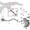 Verkline Front Lower Adjustable Control Arms Toyota Supra & BMW Z4 G29 - Image 2